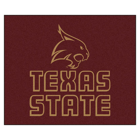 Texas State Bobcats Ncaa Tailgater Floor Mat (5'x6')