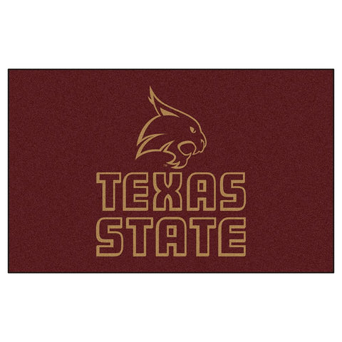 Texas State Bobcats Ncaa Ulti-mat Floor Mat (5x8')