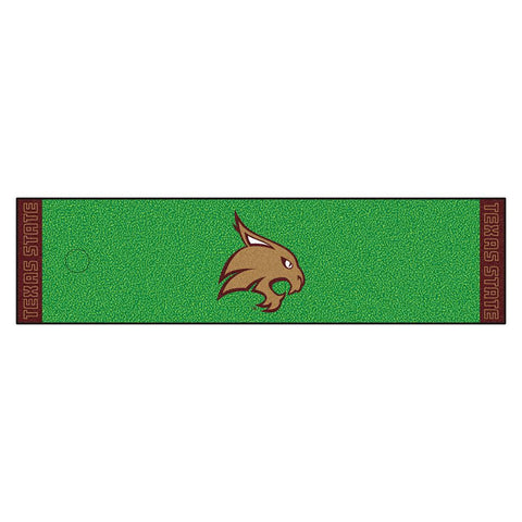 Texas State Bobcats Ncaa Putting Green Runner (18"x72")