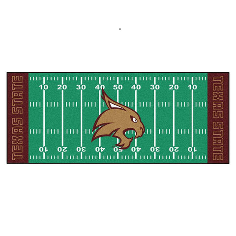 Texas State Bobcats Ncaa Floor Runner (29.5"x72")