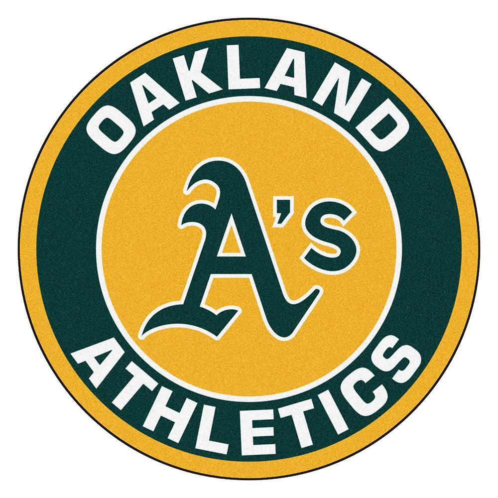 Oakland Athletics MLB Round Floor Mat (29)