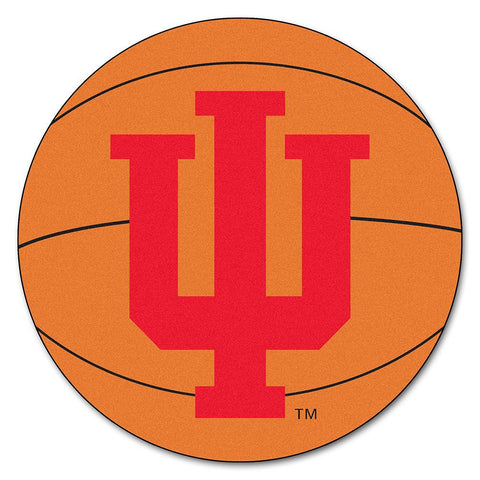 Indiana Hoosiers Ncaa "basketball" Round Floor Mat (29")