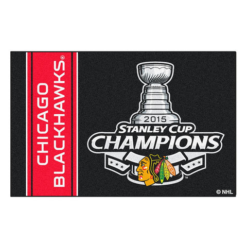 Chicago Blackhawks 2015 NHL Stanley Cup Champions Starter Floor Mat (20x30)