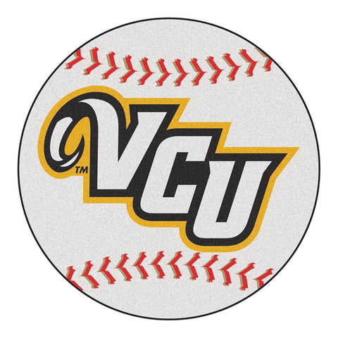 Virginia Commonwealth Rams Ncaa "baseball" Round Floor Mat (29")