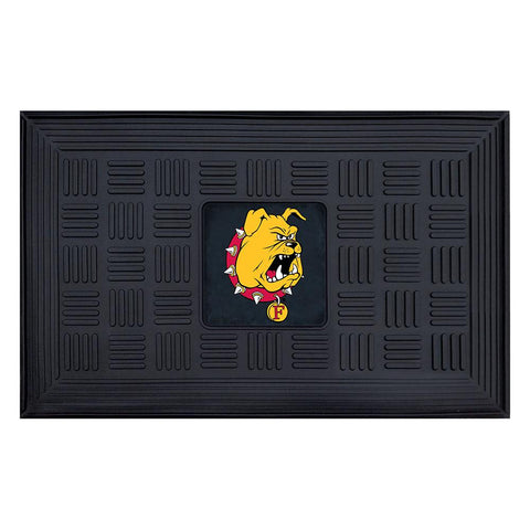 Ferris State Bulldogs Ncaa Vinyl "doormat" (19"x30")