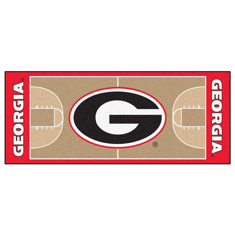 Georgia Bulldogs Ncaa Large Court Runner (29.5x54)