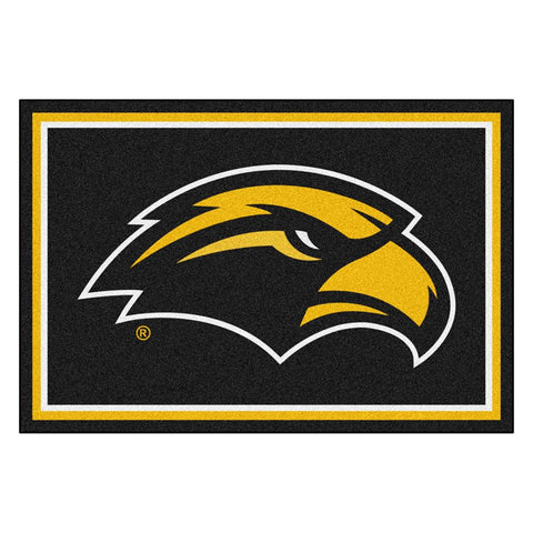 Southern Mississippi Eagles Ncaa 5ft X 8ft  Rug