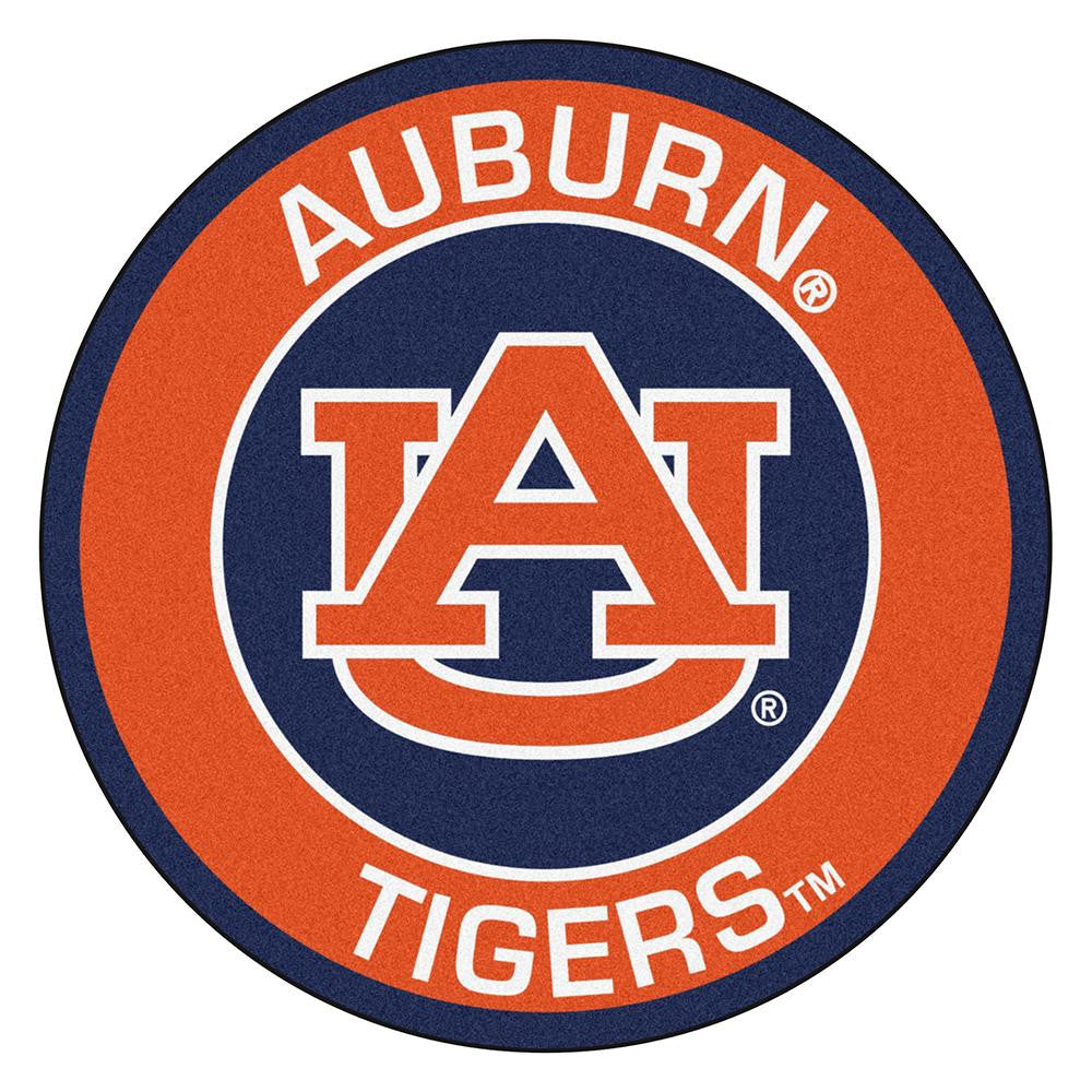 Auburn Tigers Ncaa Rounded Floor Mat (29in)