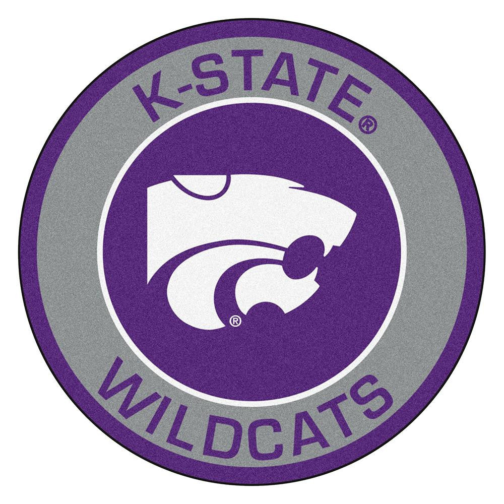 Kansas State Wildcats Ncaa Rounded Floor Mat (29in)