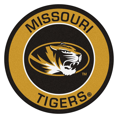 Missouri Tigers Ncaa Rounded Floor Mat (29in)