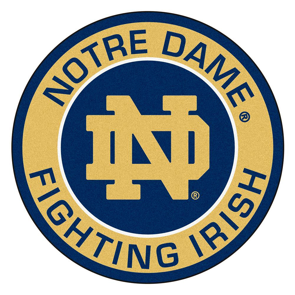 Notre Dame Fighting Irish Ncaa Rounded Floor Mat (29in)