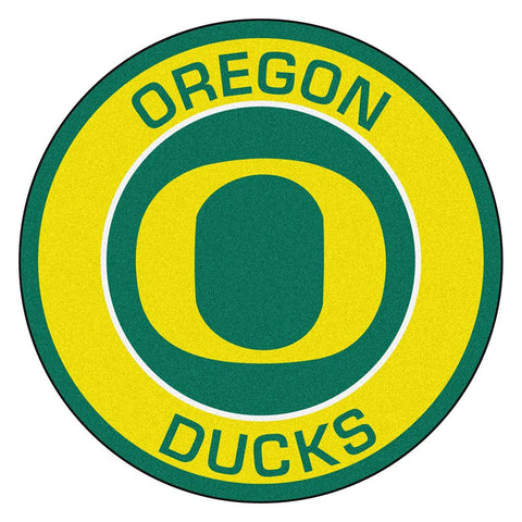 Oregon Ducks Ncaa Rounded Floor Mat (29in)