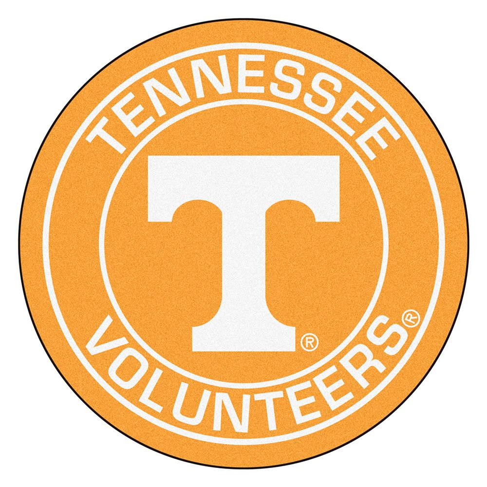 Tennessee Volunteers Ncaa Rounded Floor Mat (29in)