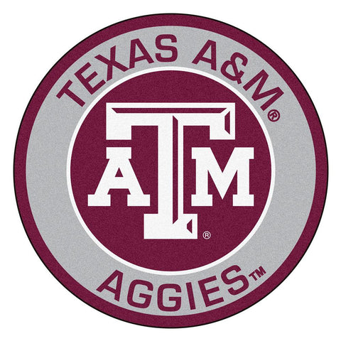 Texas A&m Aggies Ncaa Rounded Floor Mat (29in)