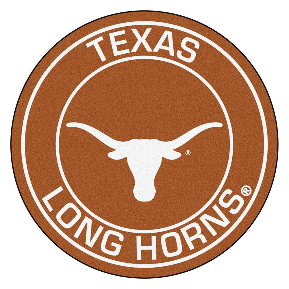 Texas Longhorns Ncaa Rounded Floor Mat (29in)