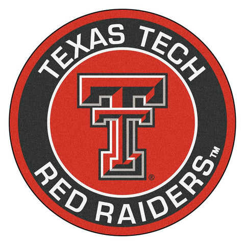 Texas Tech Red Raiders Ncaa Rounded Floor Mat (29in)