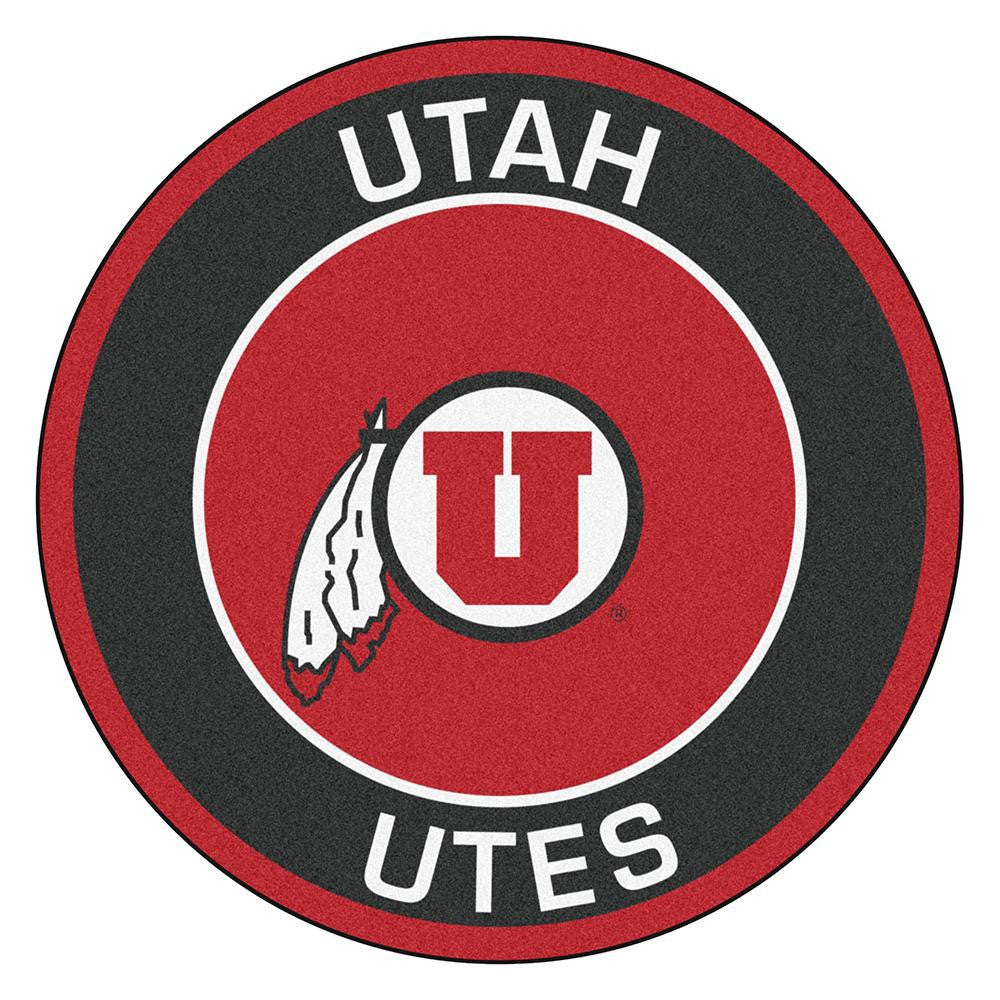 Utah Utes Ncaa Rounded Floor Mat (29in)