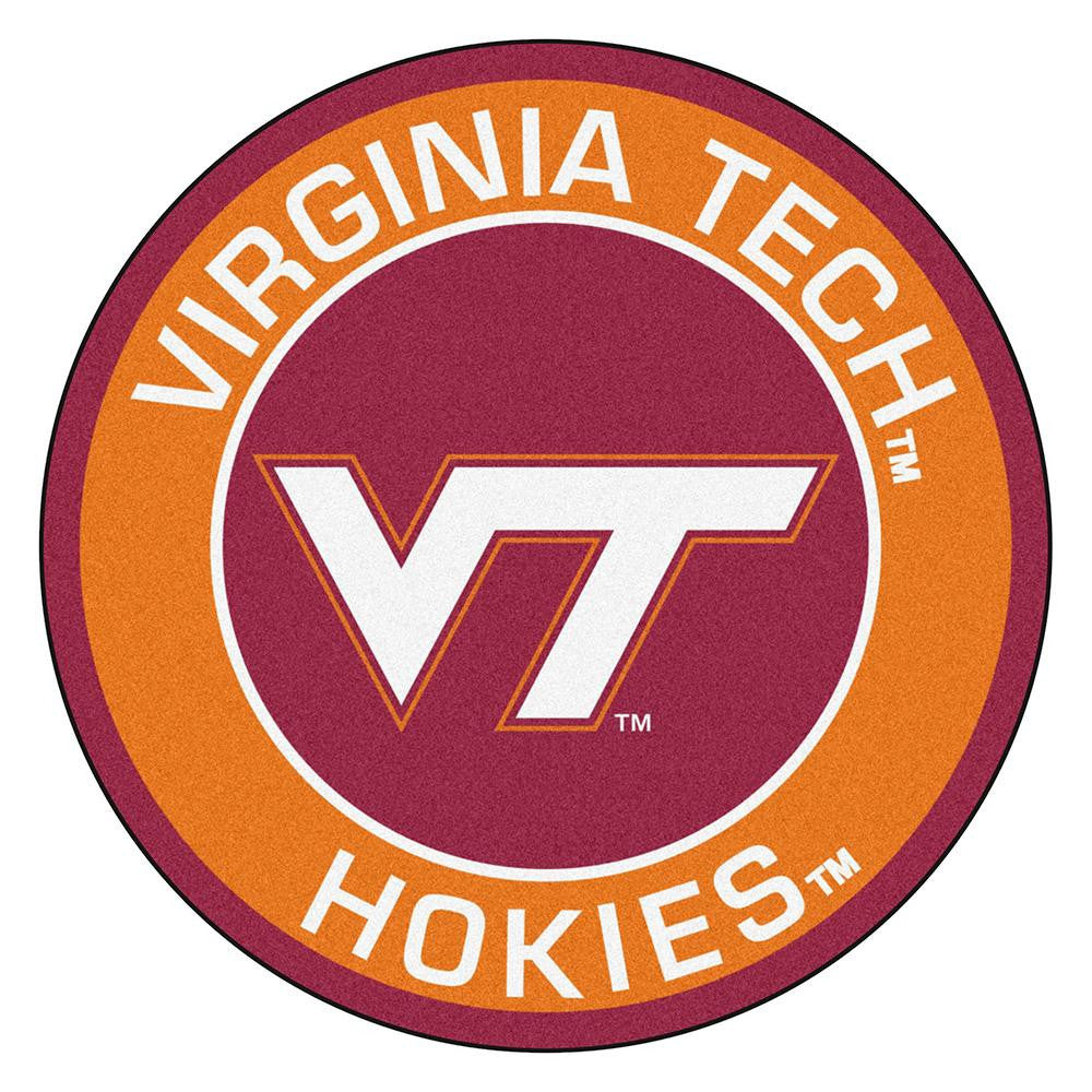 Virginia Tech Hokies Ncaa Rounded Floor Mat (29in)