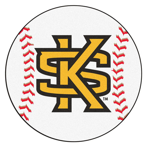 Kennesaw State Owls Ncaa Baseball Round Floor Mat (29")