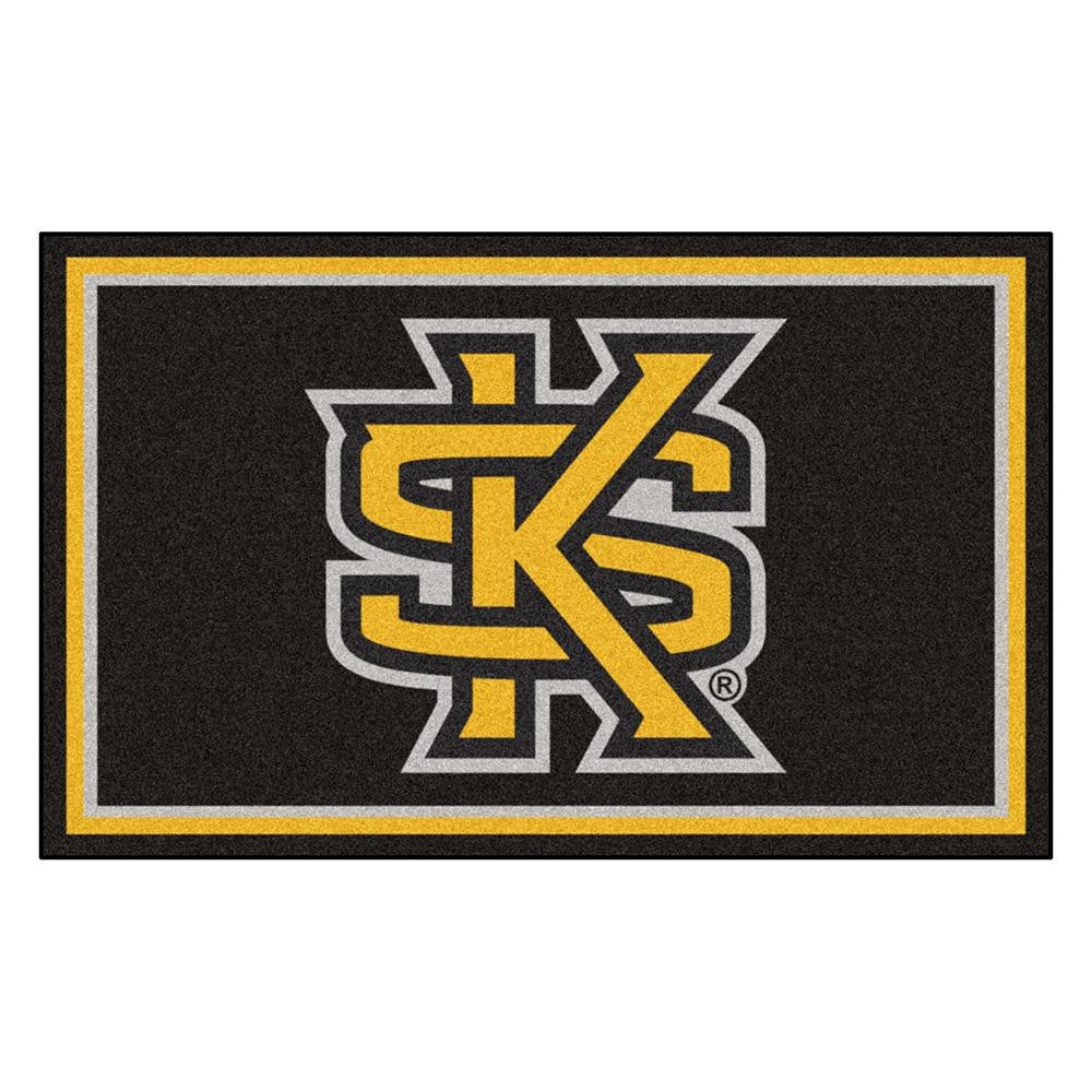 Kennesaw State Owls Ncaa 4x6 Rug (46"x72")