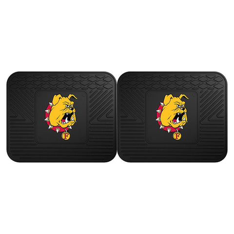 Ferris State Bulldogs Ncaa Utility Mat (14"x17")(2 Pack)