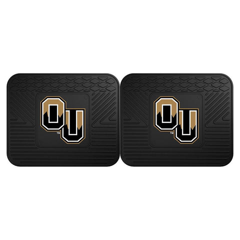 Oakland Golden Grizzlies Ncaa Utility Mat (14"x17")(2 Pack)