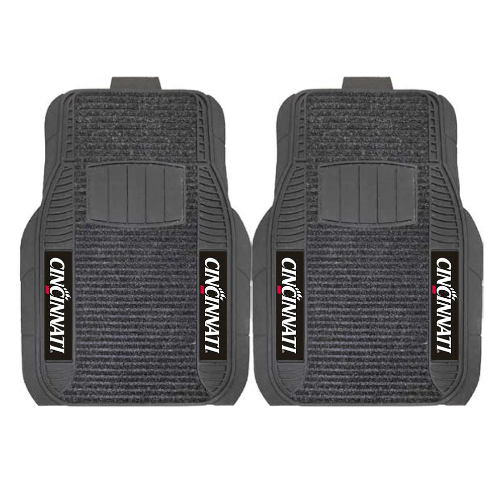 Cincinnati Bearcats Ncaa Deluxe 2-piece Vinyl Car Mats (20"x27")