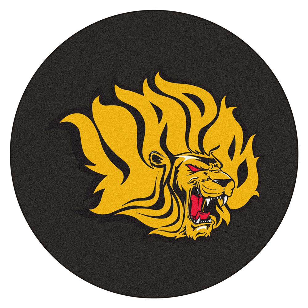 Arkansas Pine Bluff Golden Lions Ncaa Puck Mat (29" Diameter)