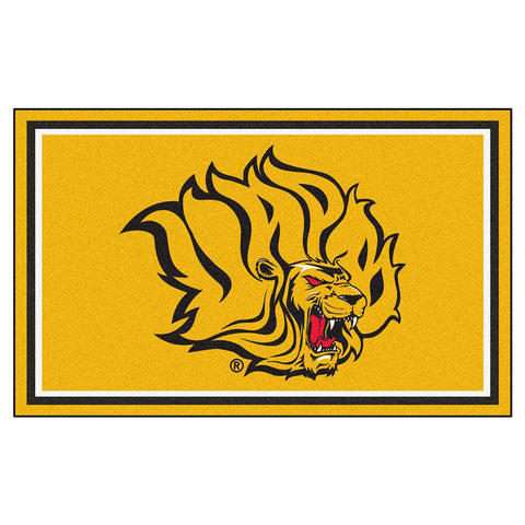 Arkansas Pine Bluff Golden Lions Ncaa 4x6 Rug (46"x72")