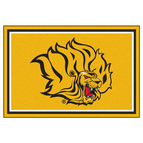 Arkansas Pine Bluff Golden Lions Ncaa 5ft X 8ft  Rug