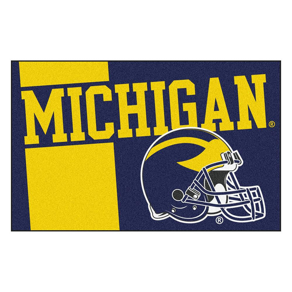 Michigan Wolverines Ncaa "starter" Floor Mat (20"x30")