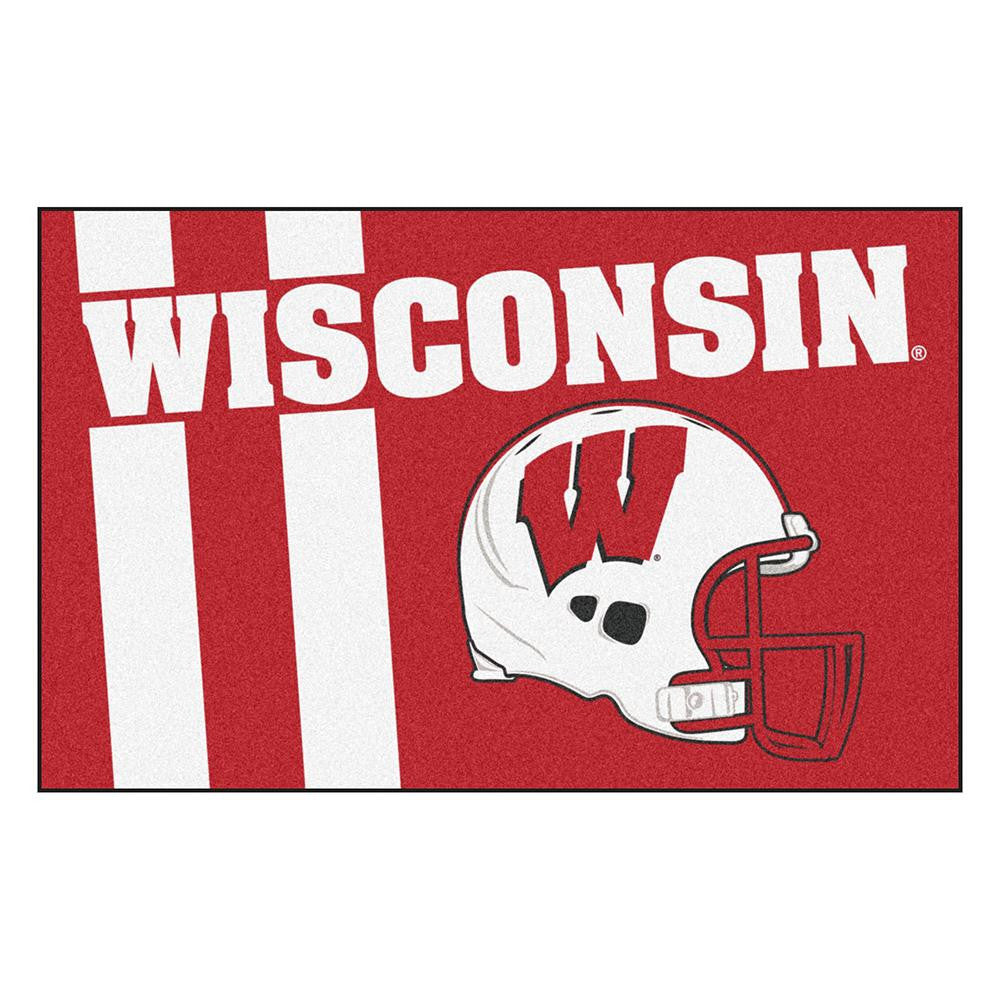 Wisconsin Badgers Ncaa "starter" Floor Mat (20"x30")