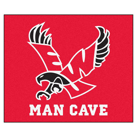 Eastern Washington Eagles Ncaa Man Cave "tailgater" Floor Mat (60in X 72in)