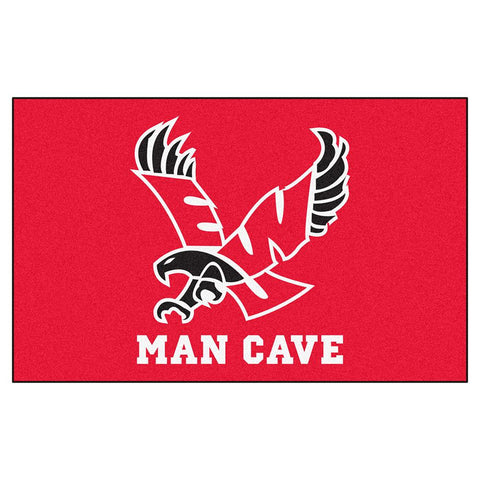 Eastern Washington Eagles Ncaa Man Cave "ulti-mat" Floor Mat (60in X 96in)