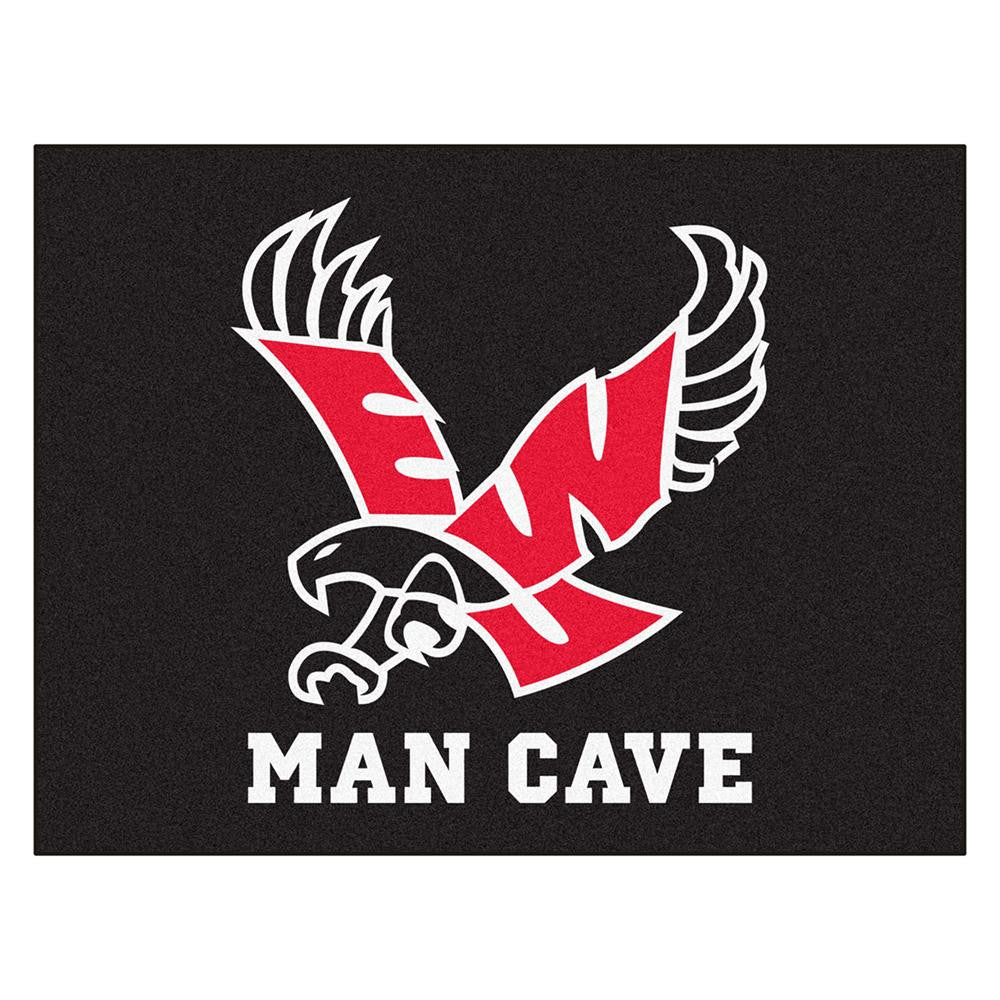 Eastern Washington Eagles Ncaa Man Cave "all-star" Floor Mat (34in X 45in)