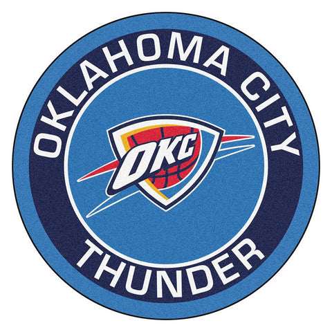 Oklahoma City Thunder NBA Roundel Mat