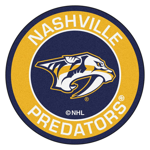 Nashville Predators NHL Round Floor Mat (29)