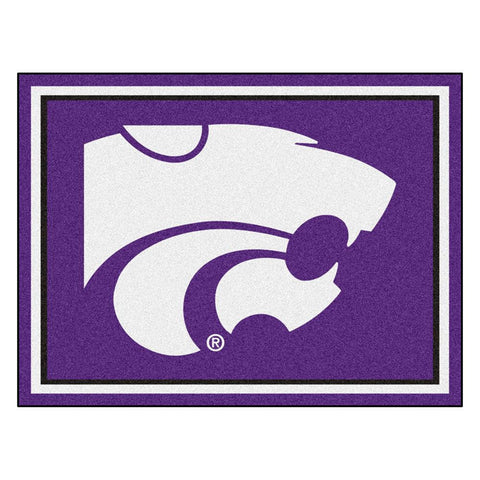 Kansas State Wildcats Ncaa 8ft X10ft Area Rug