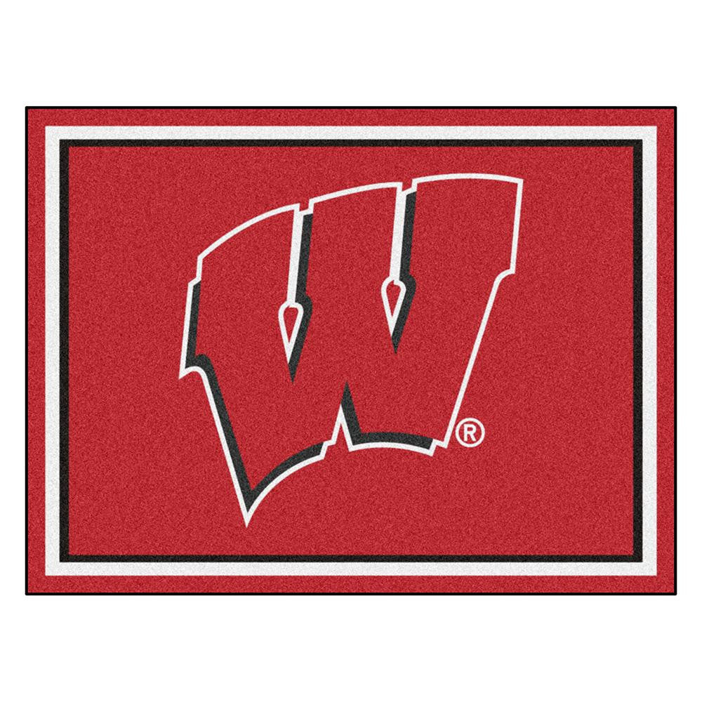 Wisconsin Badgers Ncaa 8ft X10ft Area Rug