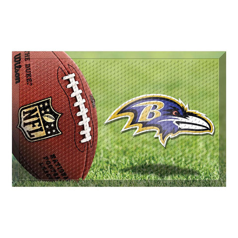 Baltimore Ravens NFL Scraper Doormat (19x30)