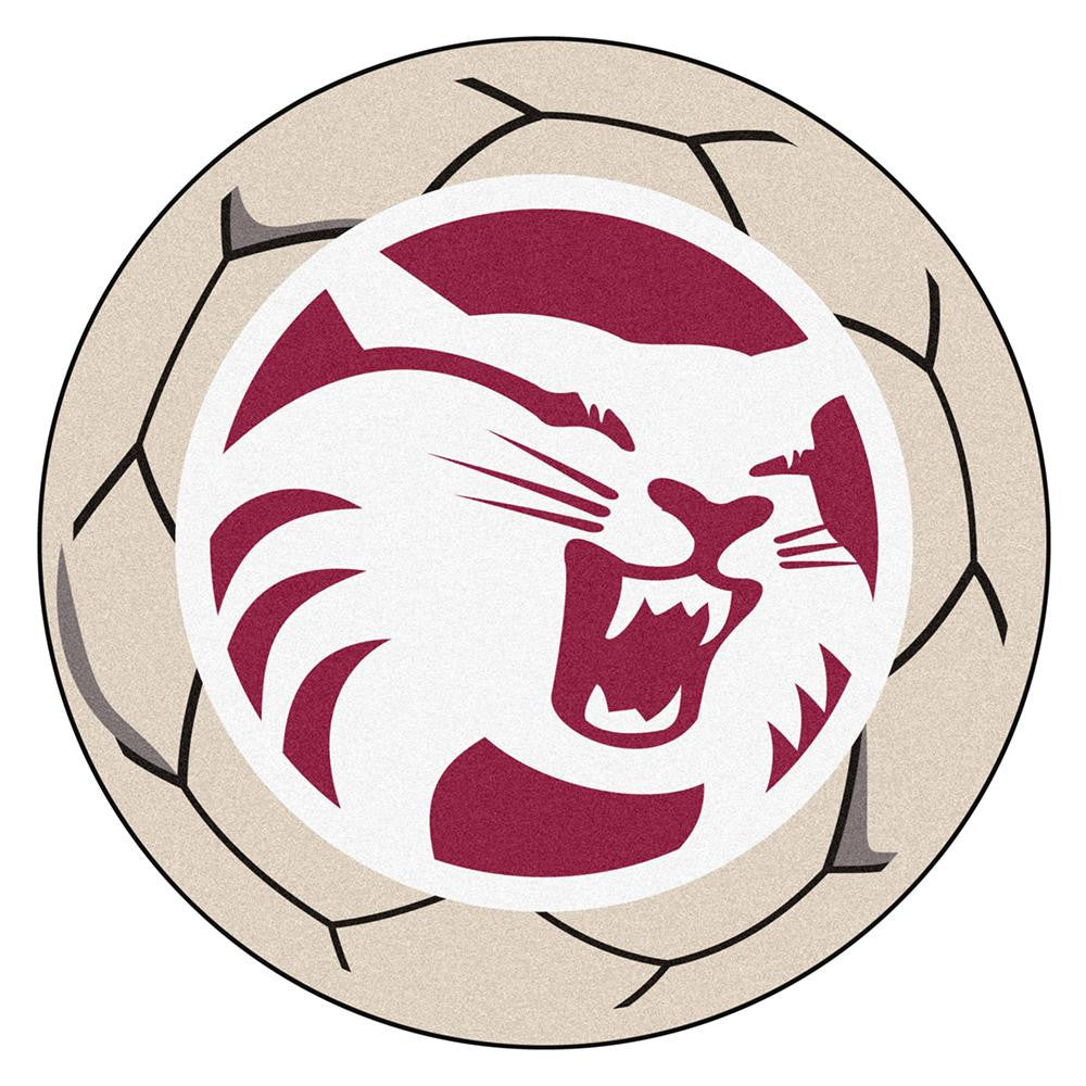 Cs Chico Wildcats Ncaa "soccer Ball" Round Floor Mat (29")