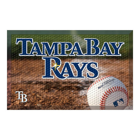 Tampa Bay Rays MLB Scraper Doormat (19x30)