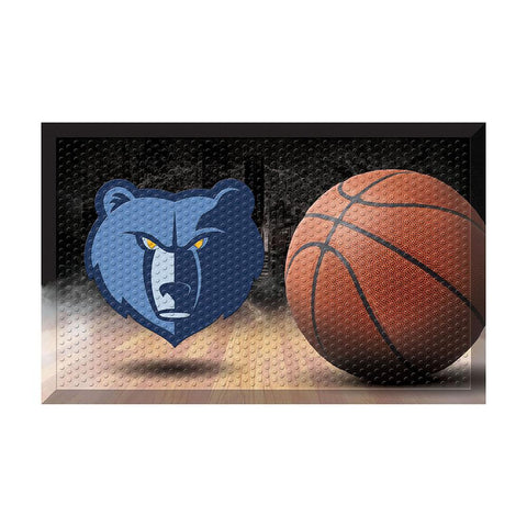 Memphis Grizzlies NBA Scraper Doormat (19x30)