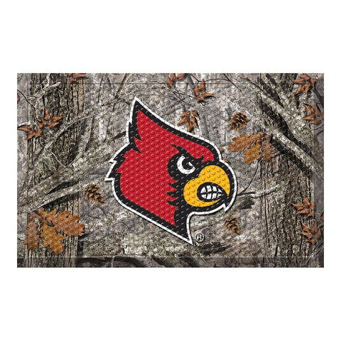 Louisville Cardinals Ncaa Scraper "doormat" (19"x30")