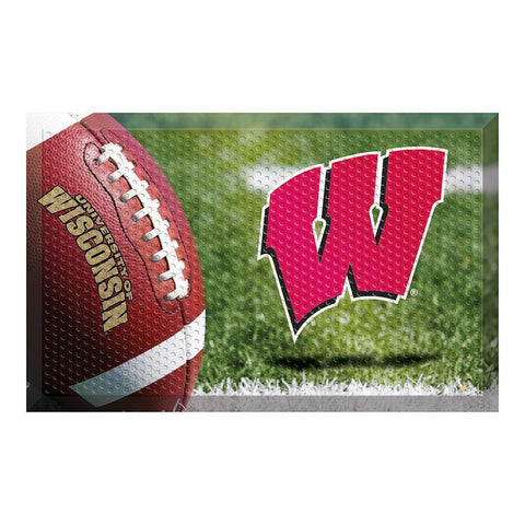 Wisconsin Badgers Ncaa Scraper "doormat" (19"x30")