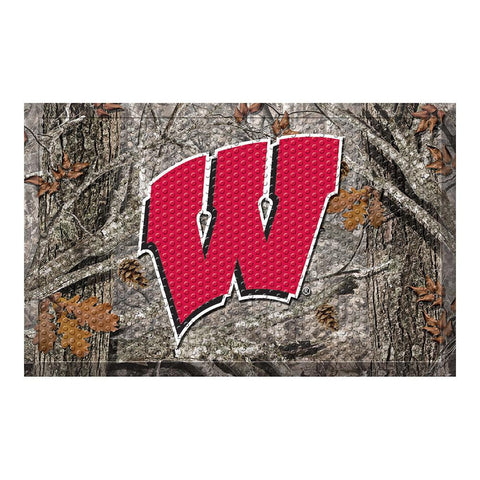 Wisconsin Badgers Ncaa Scraper "doormat" (19"x30")