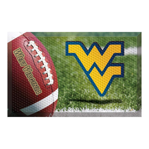 West Virginia Mountaineers Ncaa Scraper "doormat" (19"x30")