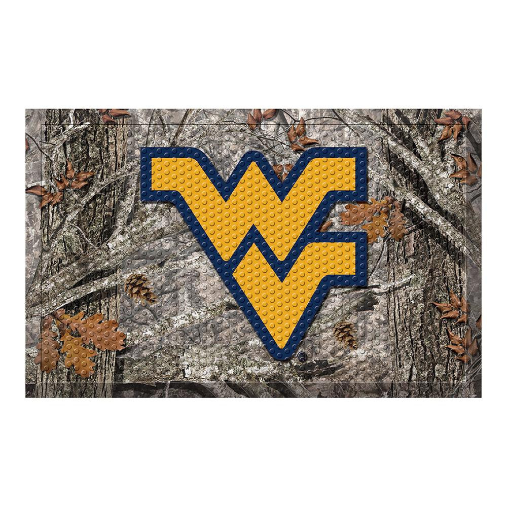 West Virginia Mountaineers Ncaa Scraper "doormat" (19"x30")