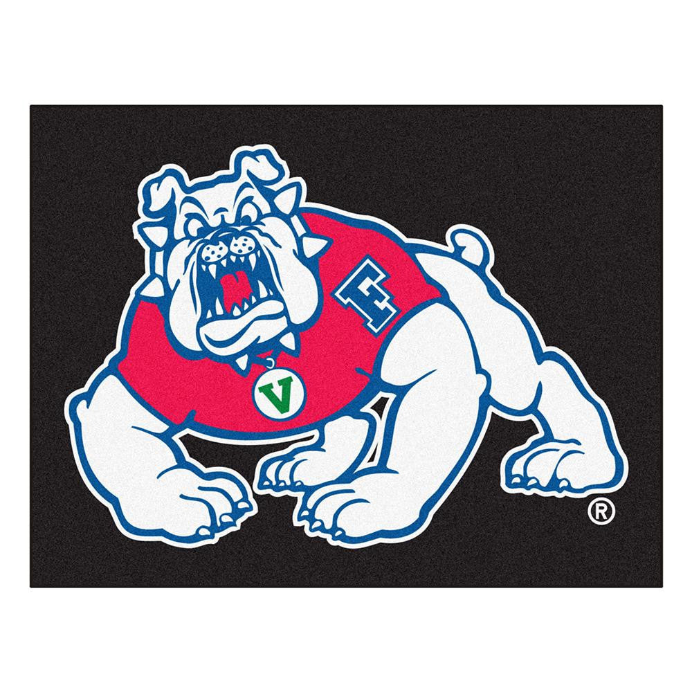 Fresno State Bulldogs Ncaa All-star Floor Mat (34in X 45in)