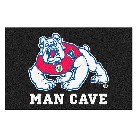 Fresno State Bulldogs Ncaa Man Cave "starter" Floor Mat (20in X 30in)